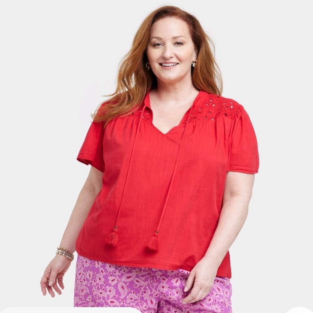 KNOX ROSE Blouse - Picture 1 of 8